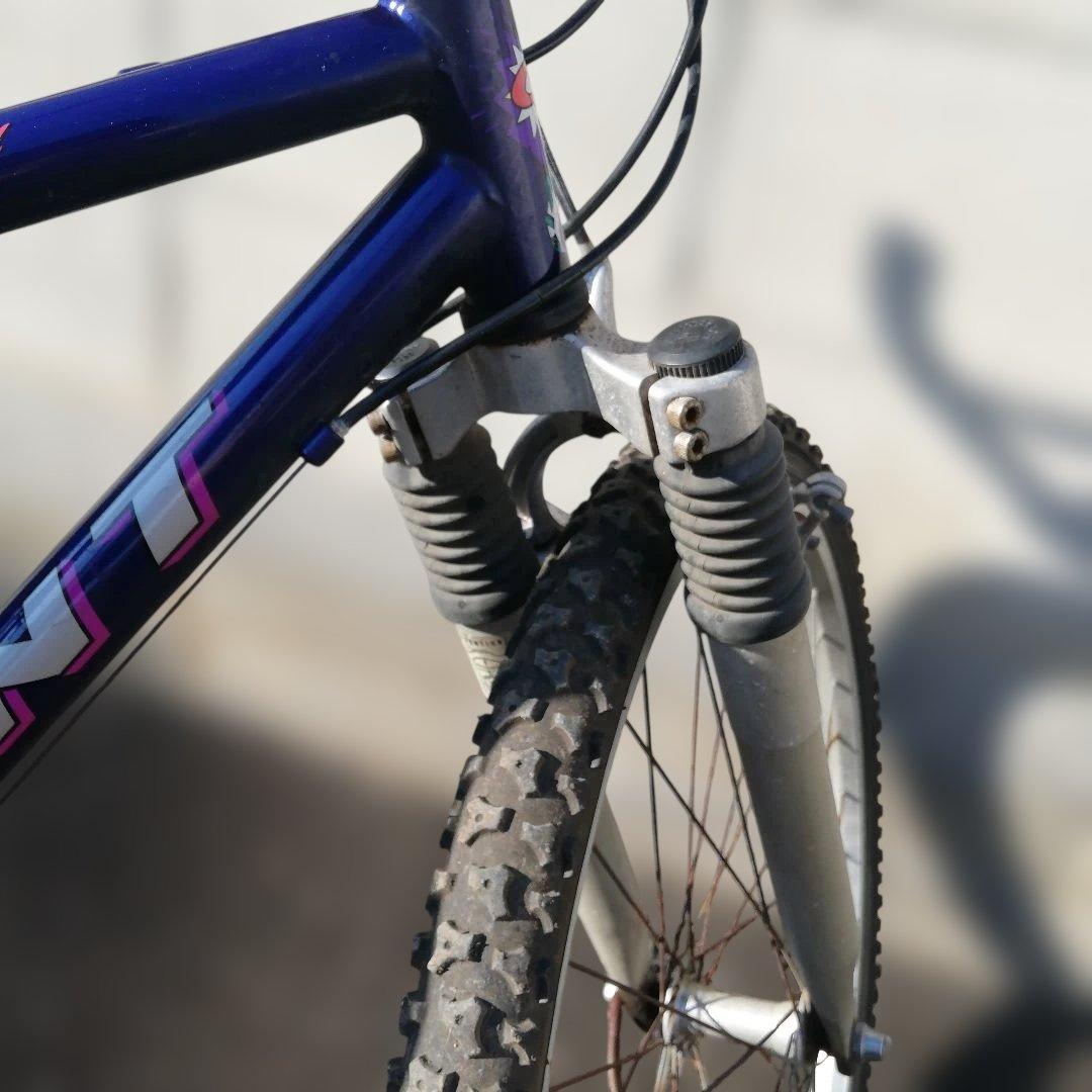 【埼玉引取】GIANT マウンテンバイク 紫