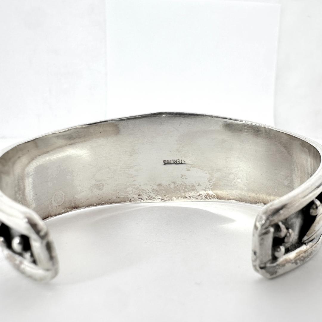 ビンテージ インディアンジュエリー ターコイズ バングル シルバー