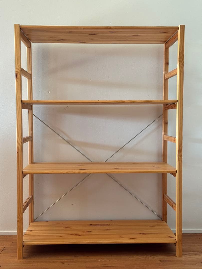 無印良品 パイン材ユニットシェルフ・８６ｃｍ幅・中 中古品