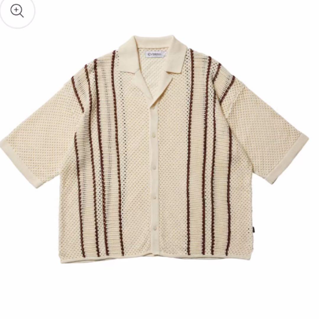 トップス Eisen skateboards STRIPE CROCHET SHIRT