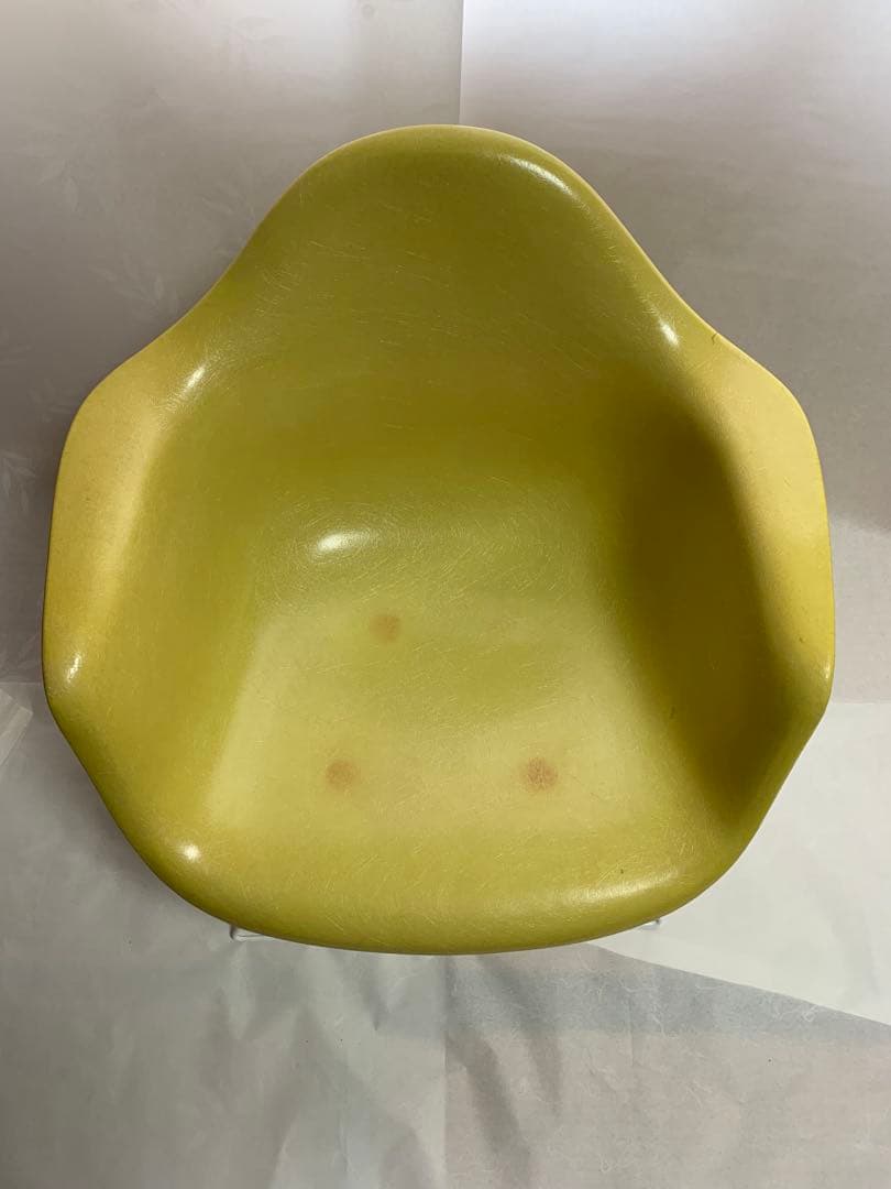 イームズ Eames アームシェル　ハーマンミラー　レモンイエロー