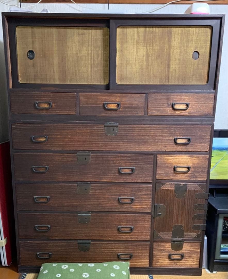 和箪笥 年代物　アンティーク　タンス