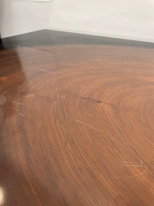 アフリカンローズウッドとも言われるブビンガ材♪カリモクのセンターテーブル 座卓