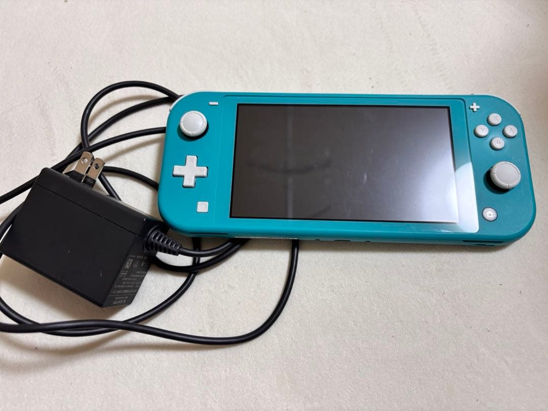 Nintendo Switch Lite ターコイズ 本体　充電器付き