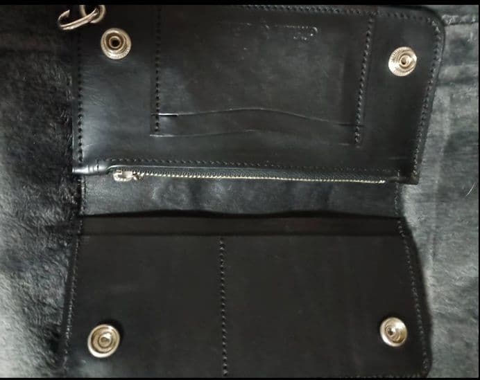 MODERNPIRATES黒い本革長財布