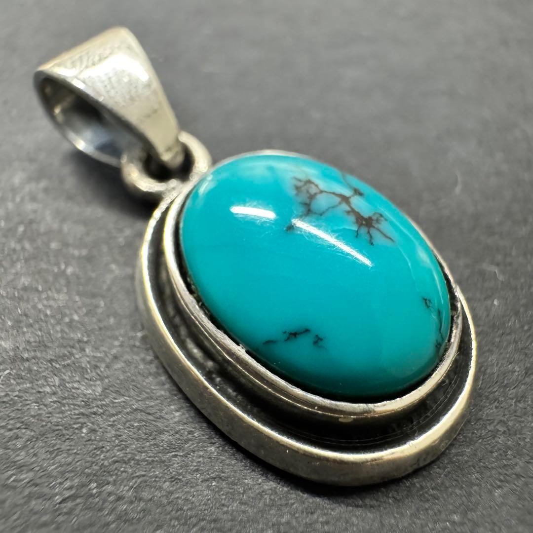 【silver925】ターコイズ ペンダントトップ