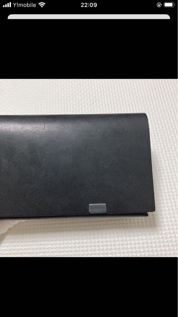 未使用　所作 レザー長財布 オイルヌバック　ブラック　黒　箱カード付き　日本製