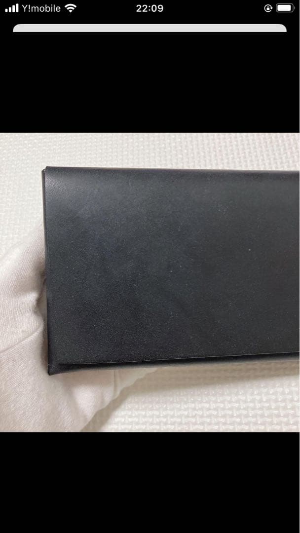 未使用　所作 レザー長財布 オイルヌバック　ブラック　黒　箱カード付き　日本製