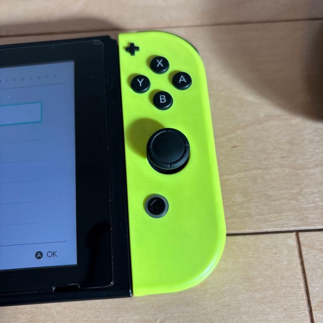 Nintendo Switch 本体 ネオン　青/黄 付属品付き