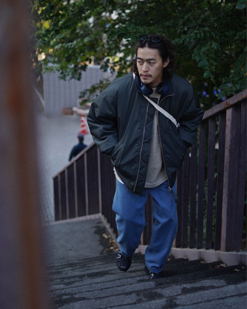 最終値下げ nanamica フライトジャケット MA-1 オリーブ M 美品