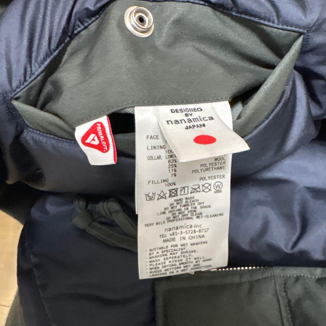 最終値下げ nanamica フライトジャケット MA-1 オリーブ M 美品