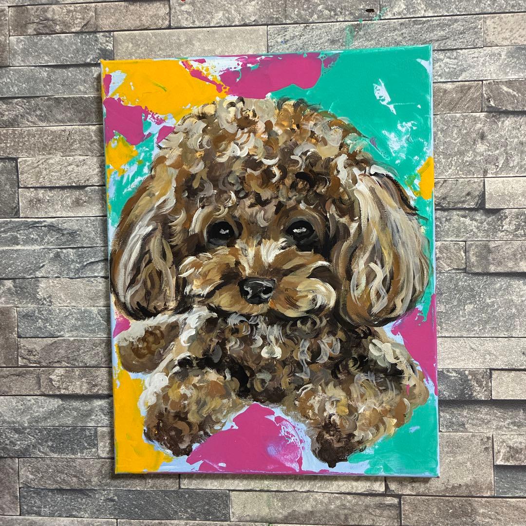 トイプードル 絵 ART