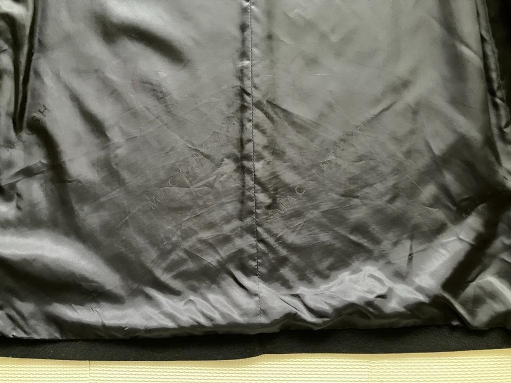 MACKINTOSH マッキントッシュ　シングルコート　ネイビー 　サイズ36