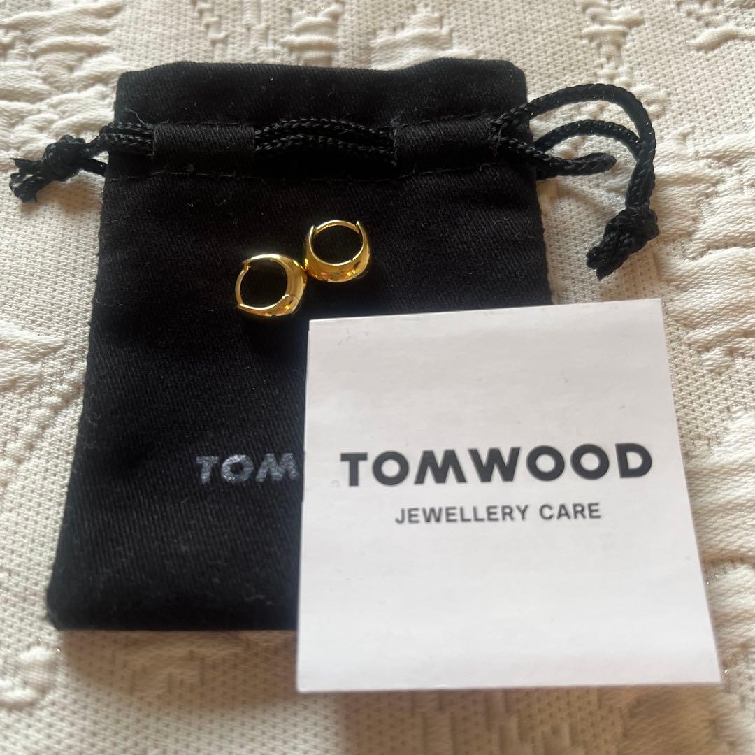 TOMWOOD Ice Hugge Gold ピアス