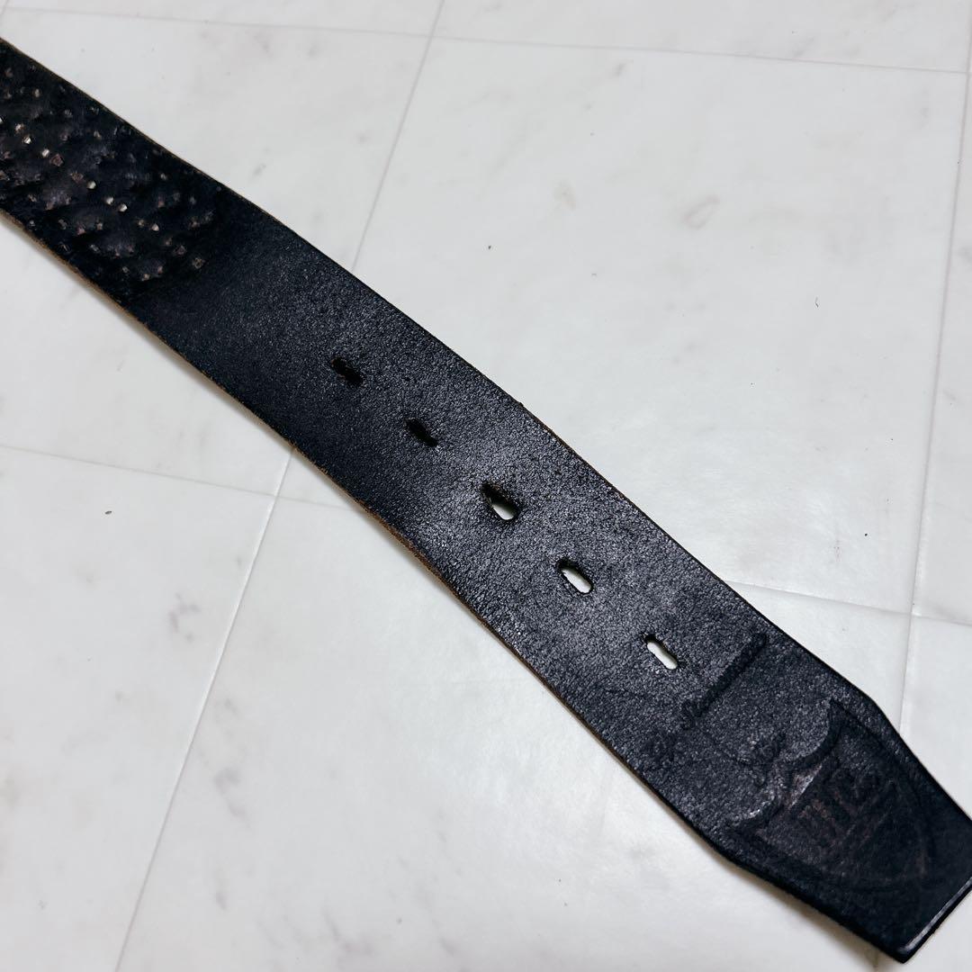 HTC ブラックピラミッドスタッズベルト 36/90