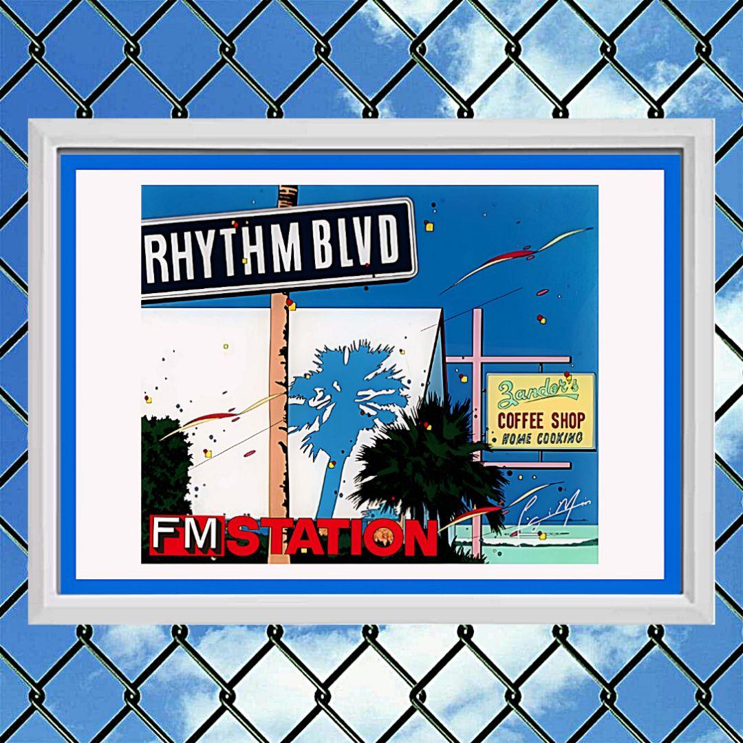 鈴木英人 / FMステーション【A4サイズ写真ポスターフレーム付き10点セット】