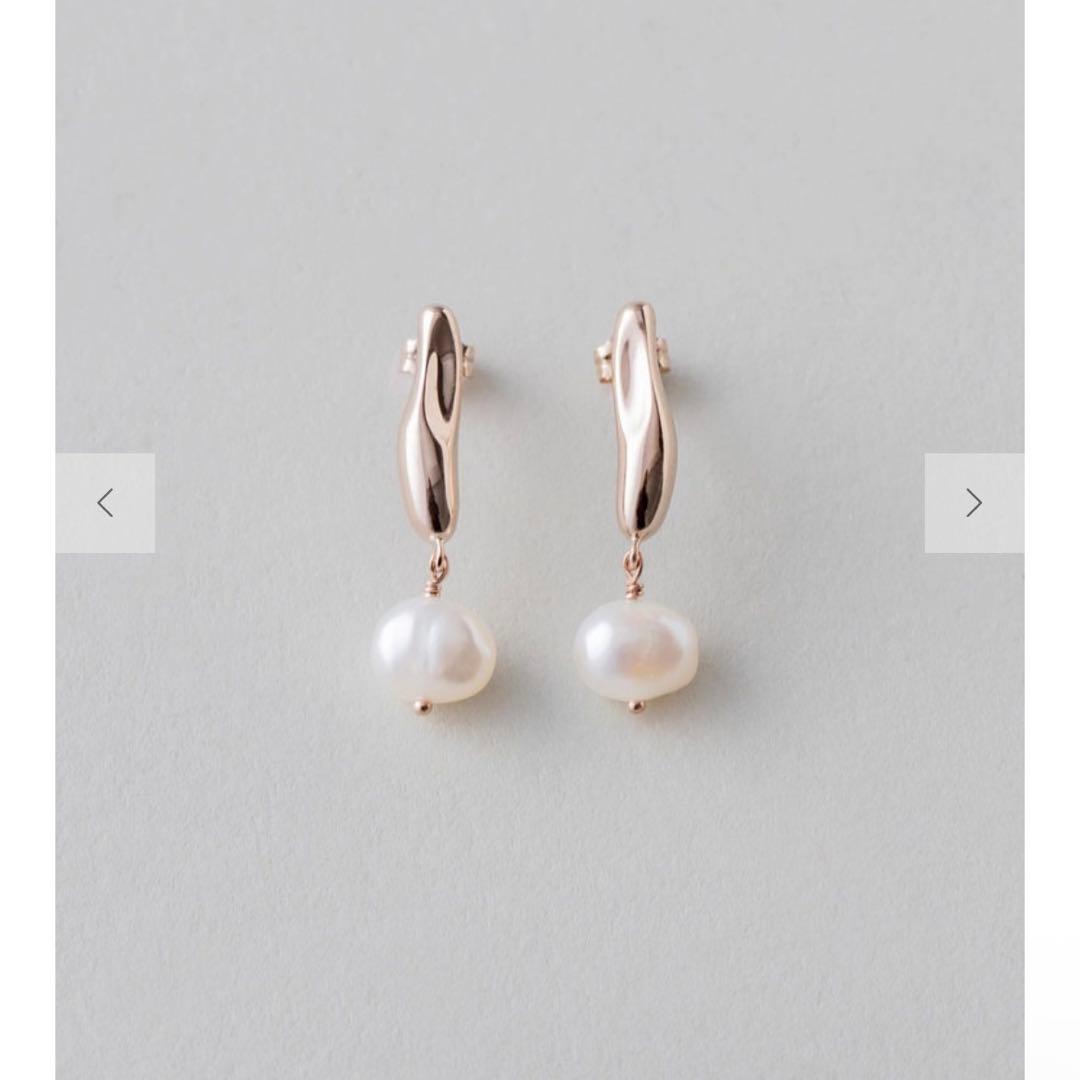 ete 淡水パール　ピアス