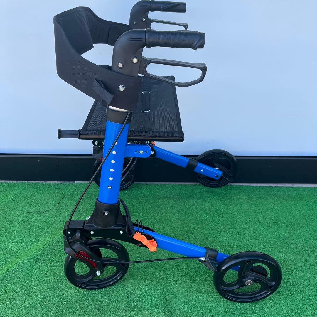 シルバーカー コンパクト ブレーキ付き折り畳み車椅子