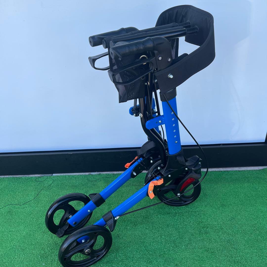 シルバーカー コンパクト ブレーキ付き折り畳み車椅子