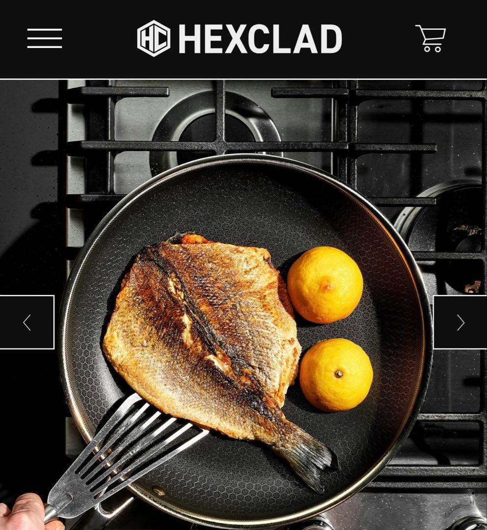 【新品未使用】30cm hexclad ヘックスクラッド フライパン 蓋付き