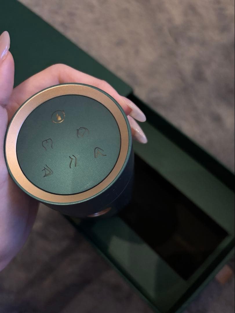 jovsダークグリーン 脱毛器 充電器付き