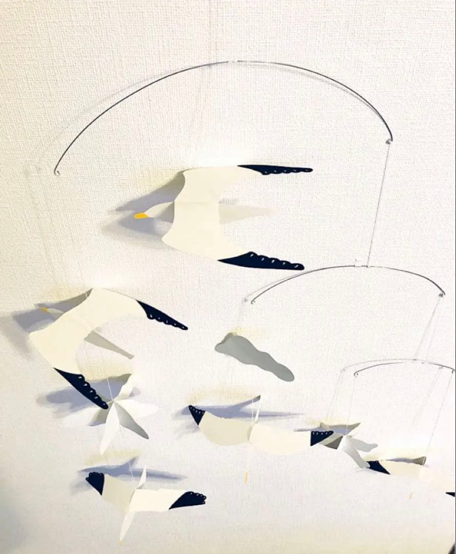 【たかこ】モビール6点 ❤︎鶴/富士山/梅/松❤︎クジラ❤︎お月見❤︎カモメ❤︎ 他