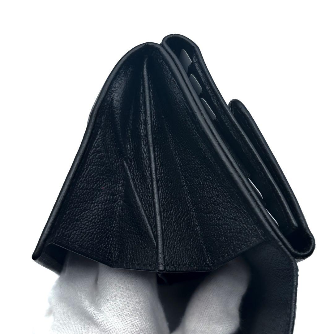 【美品✨早い者勝ち】シャネル CHANEL 財布 ココマーク Wホック 三つ折