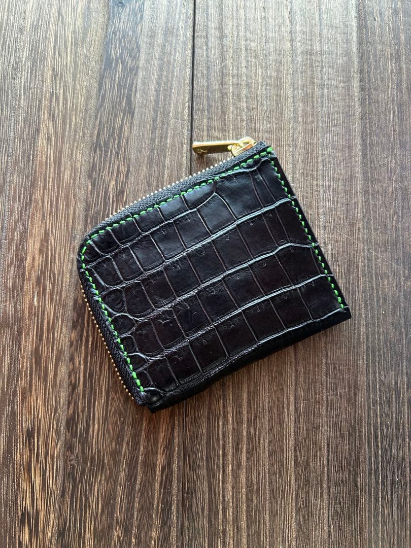 きょろ☆ページ　クロコダイル財布