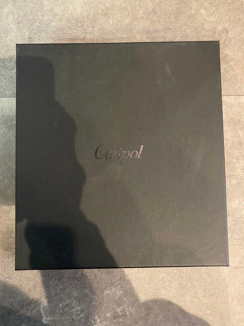 未使用品　Cutipol カトラリーセット ブラック