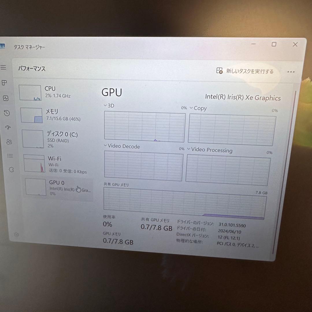 Windowsノート本体 HP Spectre x360 14-ea0044 i7-1165G7 16GB