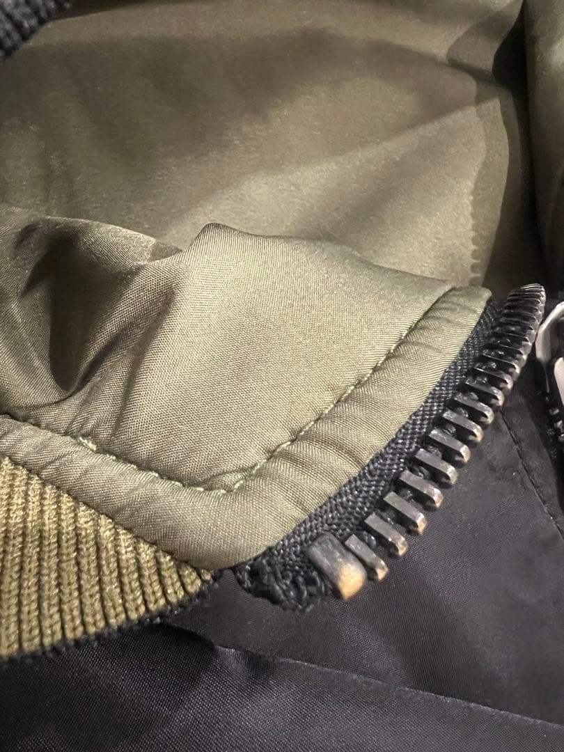 専用　COACH コーチ　リバーシブル　ブラック MA-1ジャケット　L