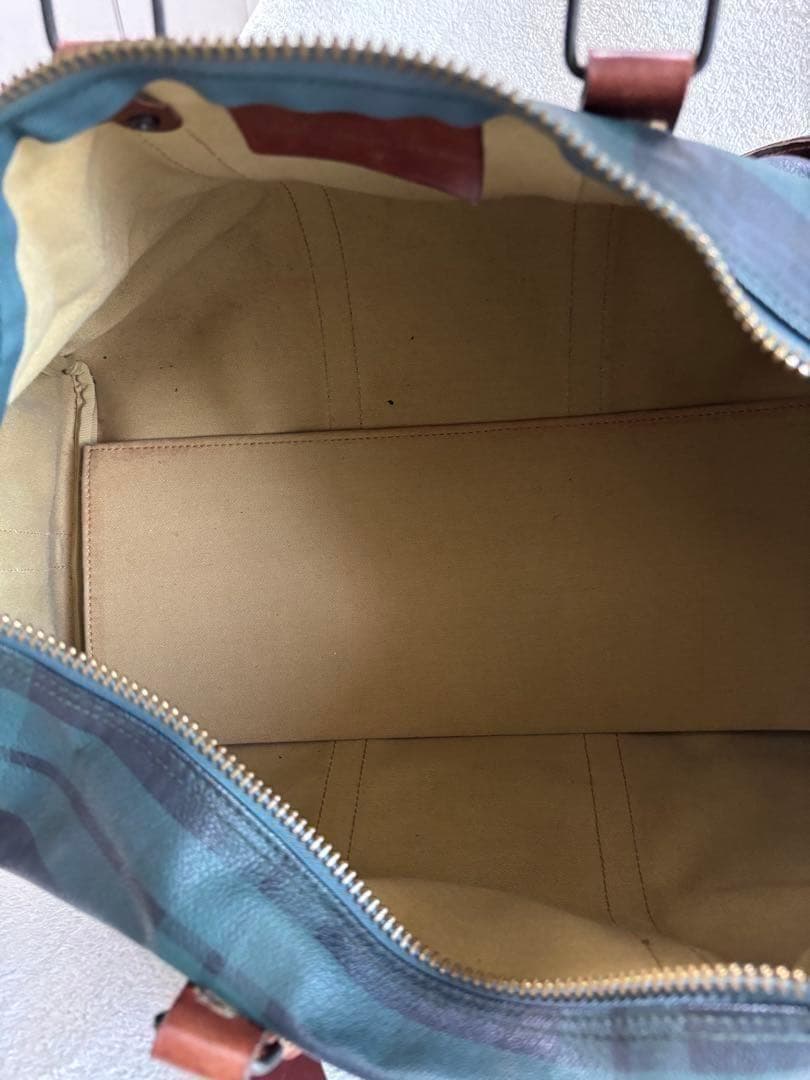 ✨️美品✨️ ポロラルフローレン ブラックウォッチ ボストンバッグ ２WAY 緑