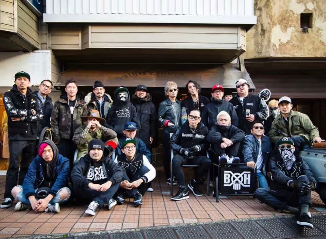 Bounty Hunter MA-1 パデッド ジャケット 総刺繍 BXH 名作