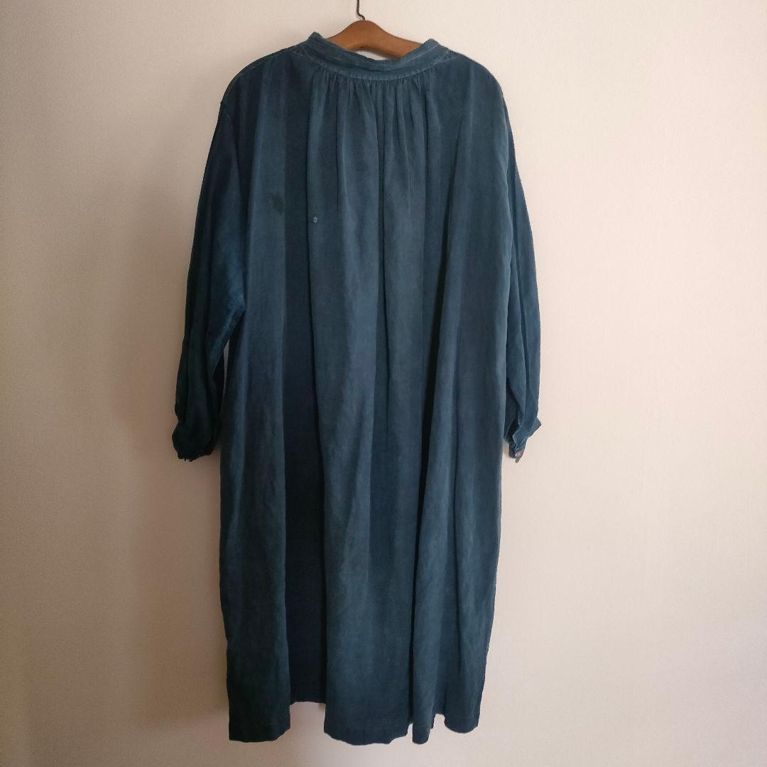 ジャケット・アウター 1910s biaude full open indigo linen