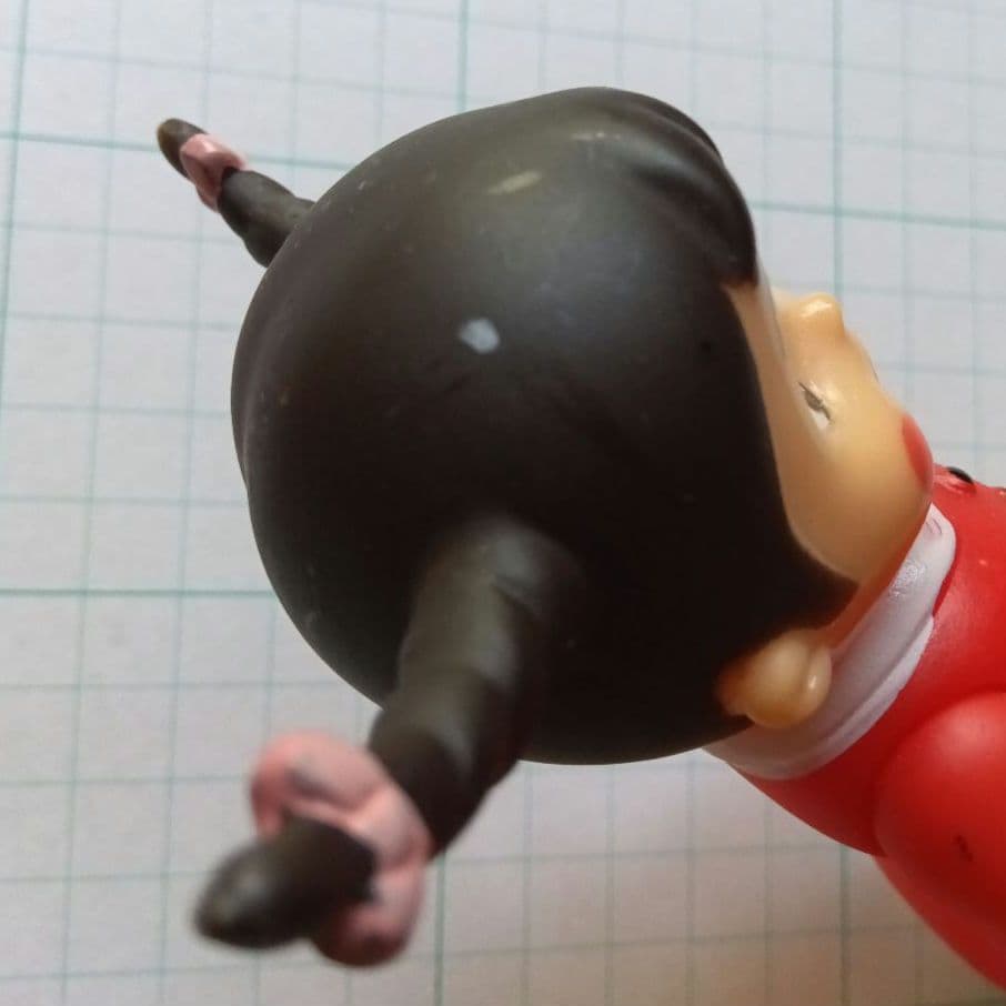 草原の少女　ローラ　日本アニメ企画　ソフビ　ソフトビニール　昭和レトロ