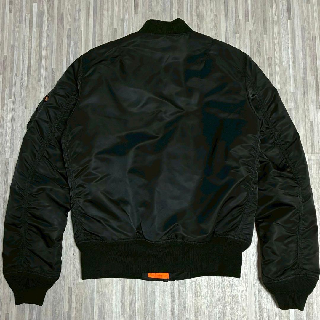 アルファインダストリーズ MA-1 フライトジャケット USA製 ブラック M