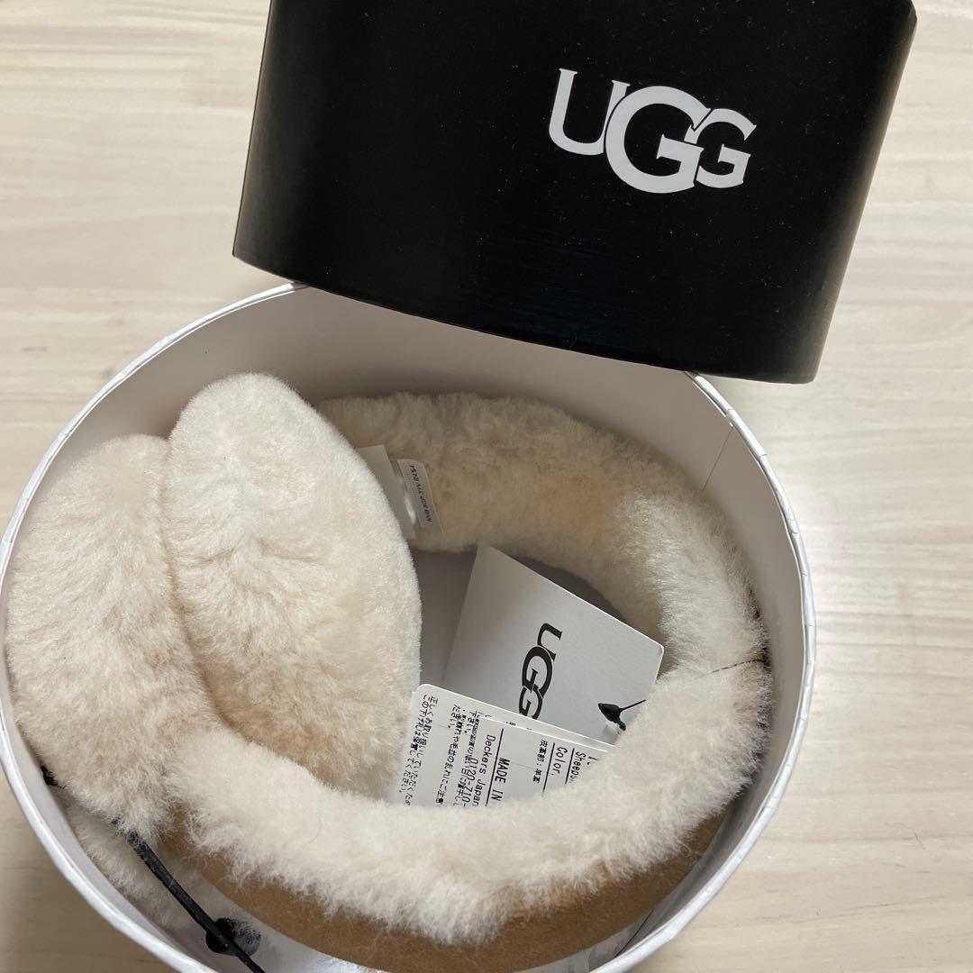 【新品未使用】UGG 2025 イヤマフ チェスナット 都内直営店購入 人気