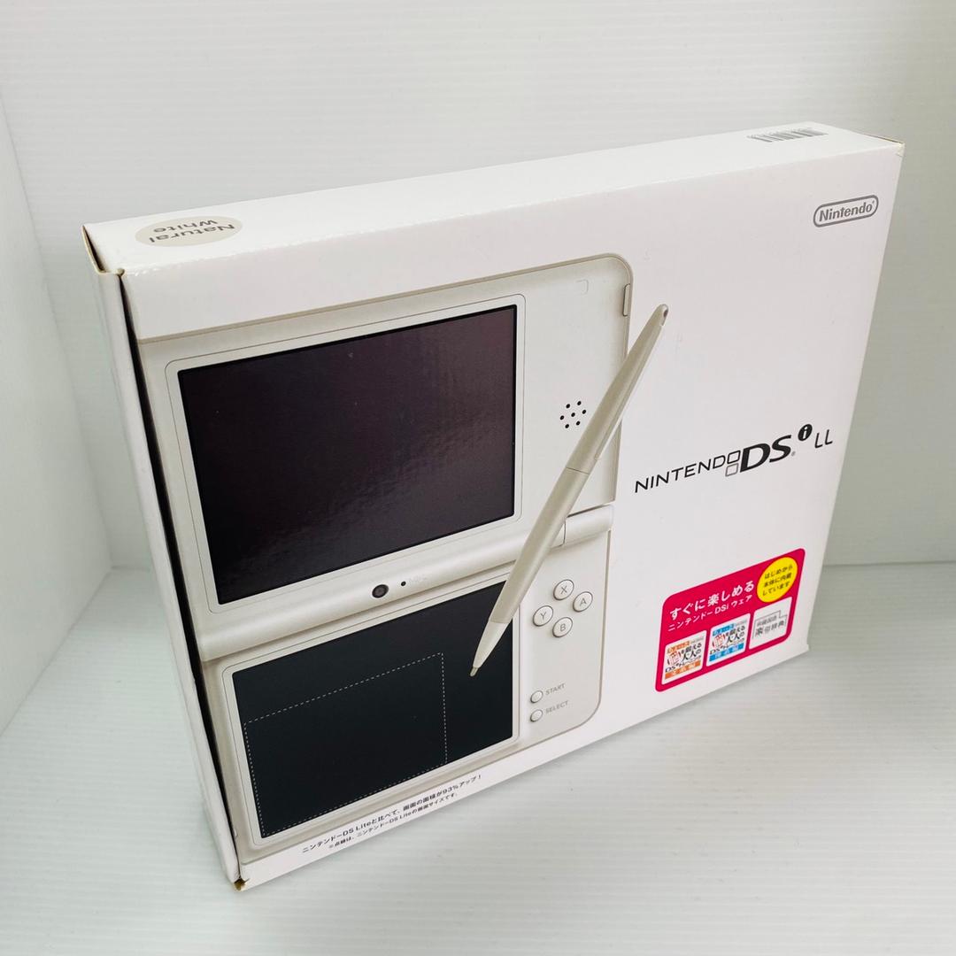 ★未使用品★極美品 ニンテンドーDSi LL ナチュラルホワイト生産終了訳