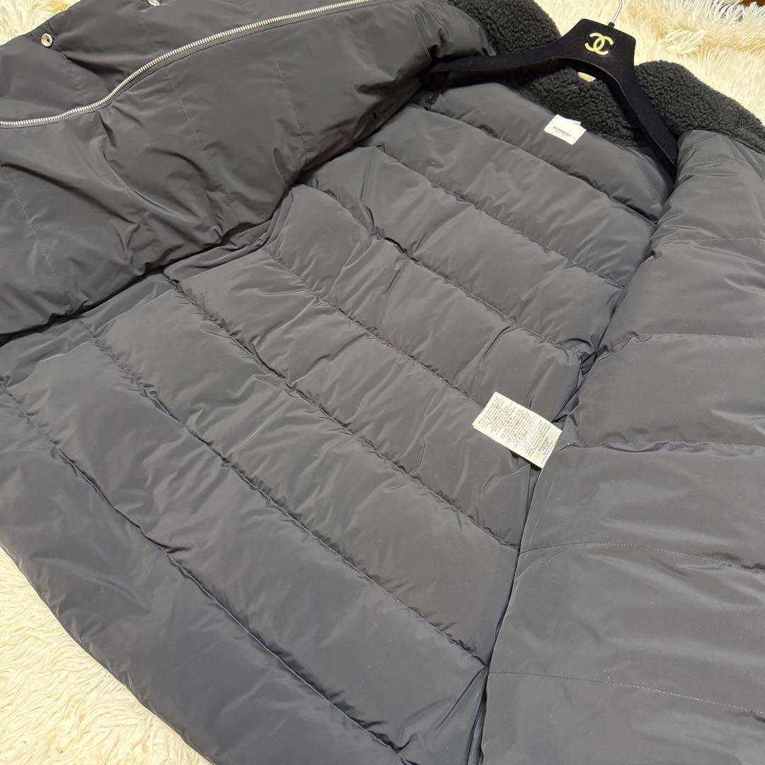 現行　BURBERRY LONDON ENGLAND ダウンコート　ベルト付