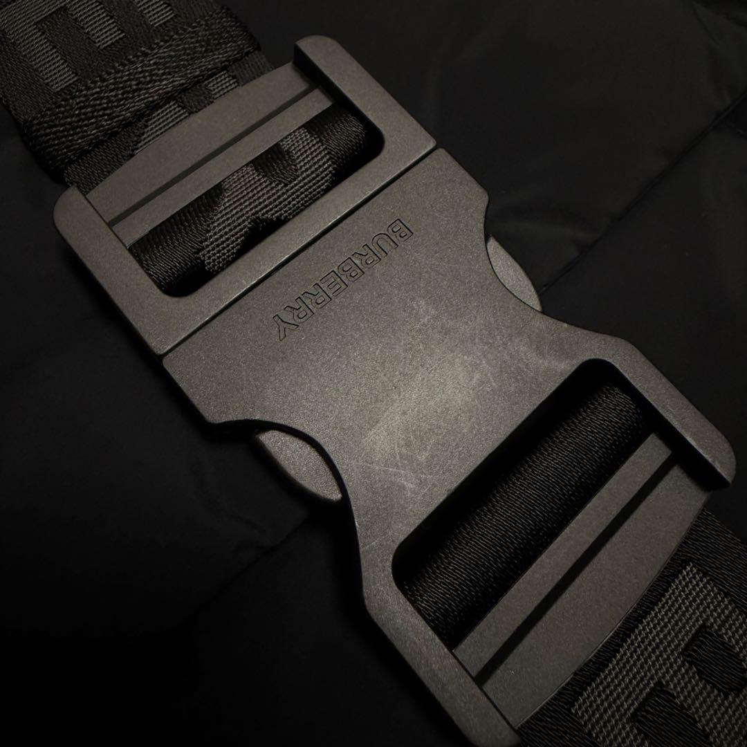 現行　BURBERRY LONDON ENGLAND ダウンコート　ベルト付