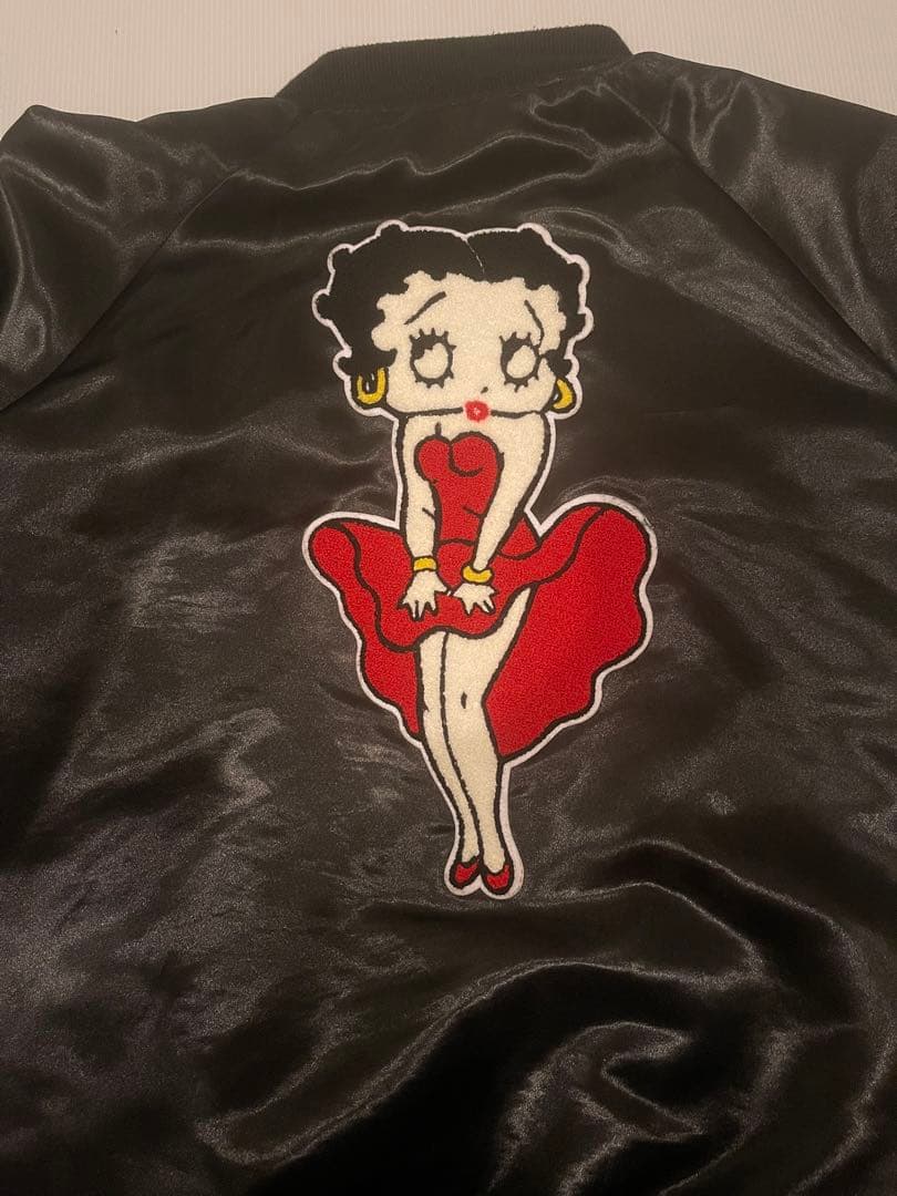 SUPREME 16SS Betty Boop Satin ブルゾン