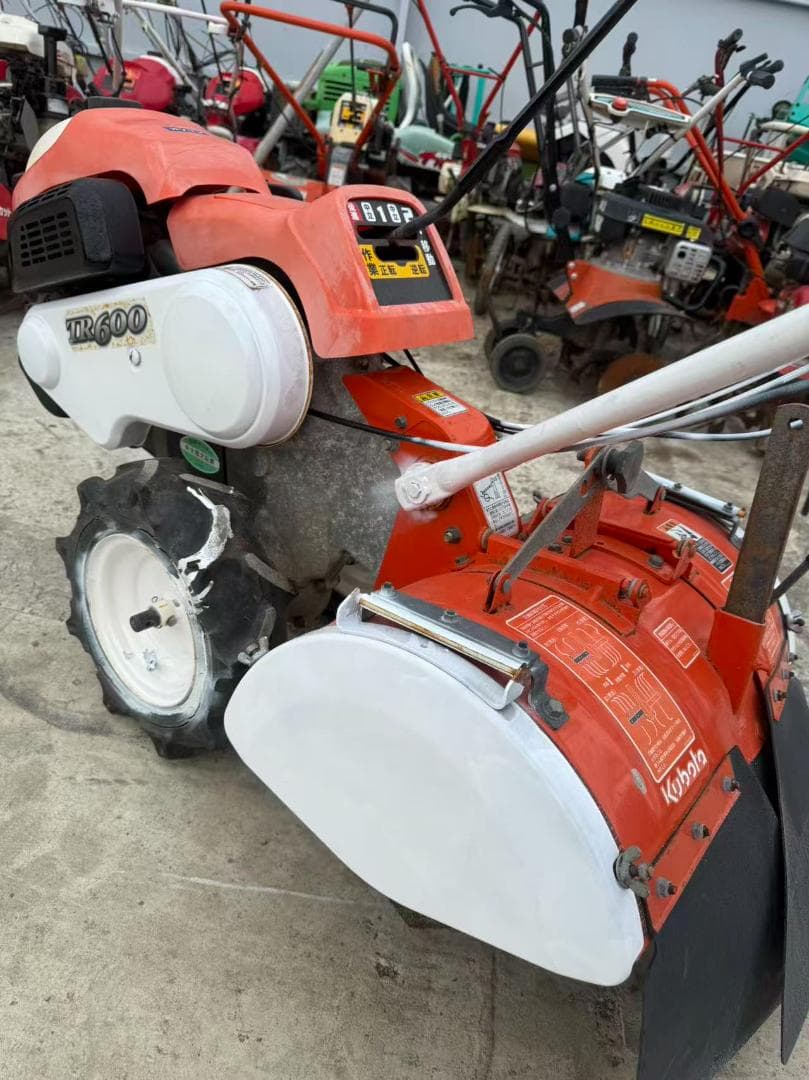 【福岡県みやま市】耕運機 TR600 陽菜 クボタ 最大6.2馬力正逆ロータリー