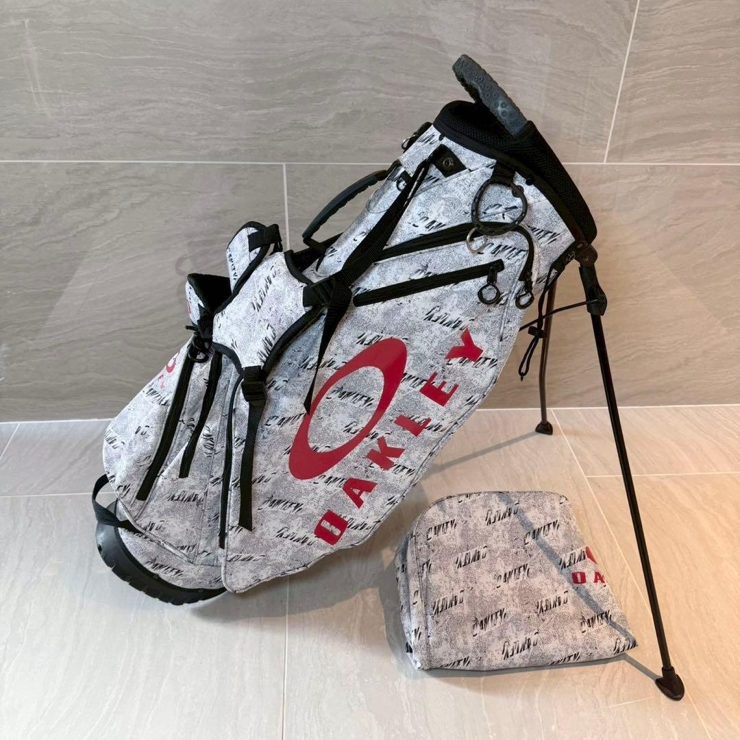 オークリー　プリント柄　キャディバッグ　軽量