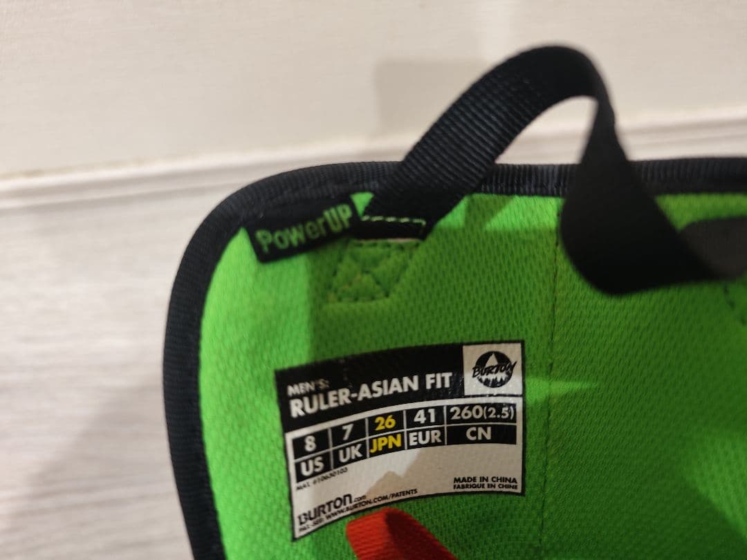 BURTON RULER AF 26.0 バートンスノーボードブーツ　ルーラー
