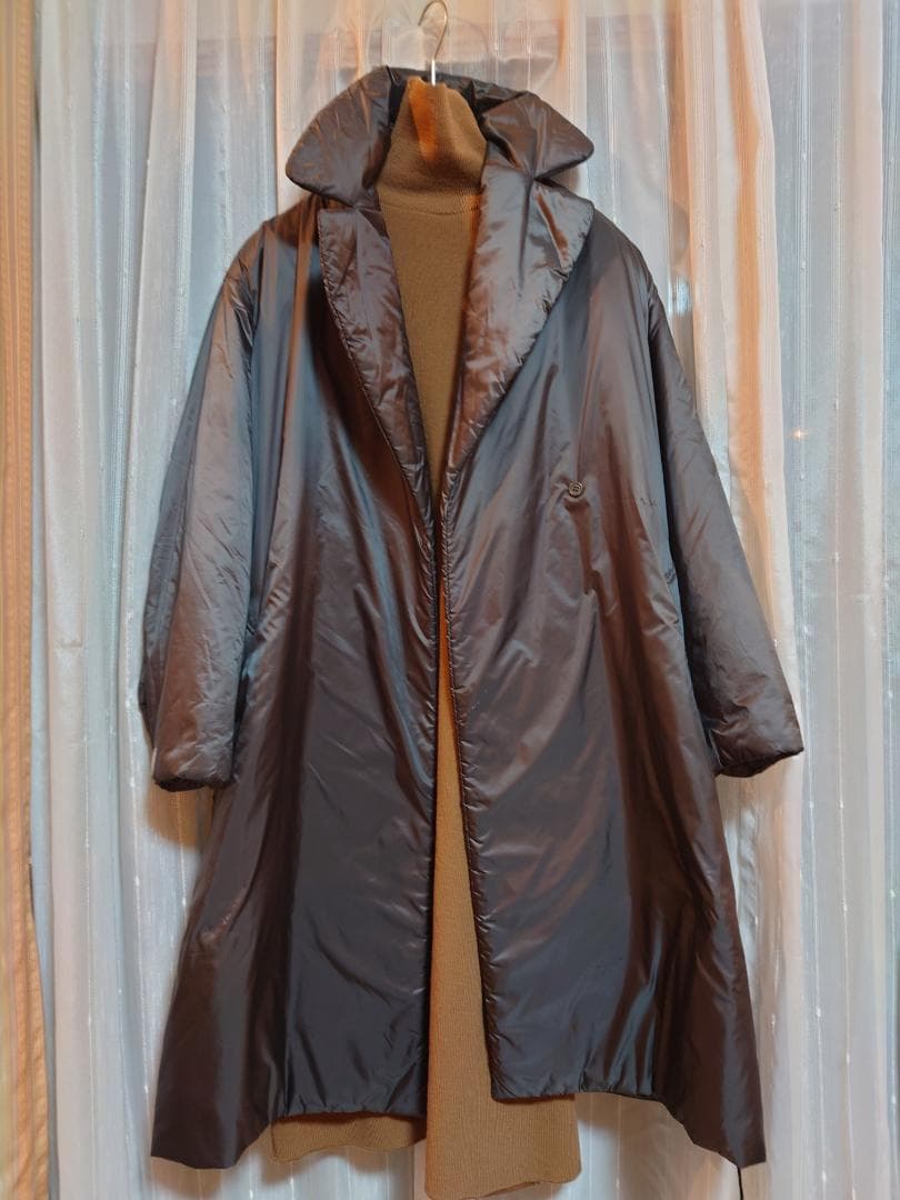 お値下げ☆極美品☆MaxMara The Cube コートチャコールグレー☆４０