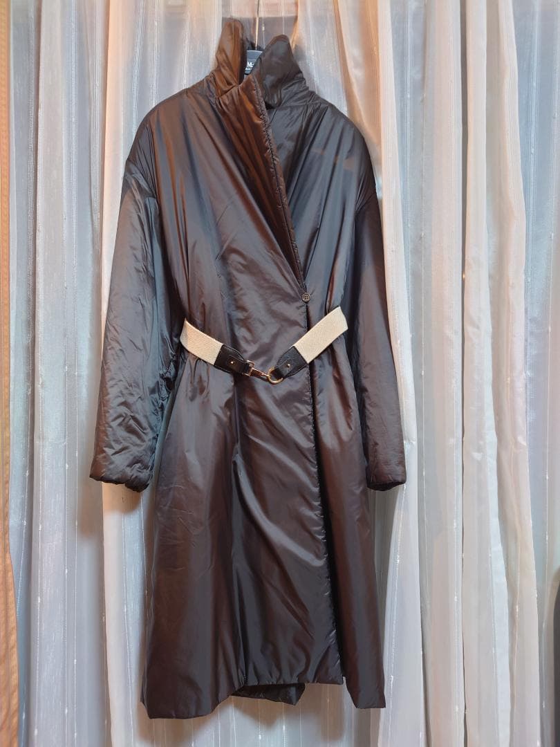 お値下げ☆極美品☆MaxMara The Cube コートチャコールグレー☆４０