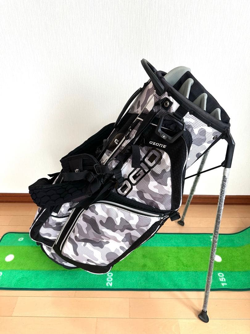 【レア】OGIO オジオカモフラ スタンド キャディバック &ヘッドカバーセット