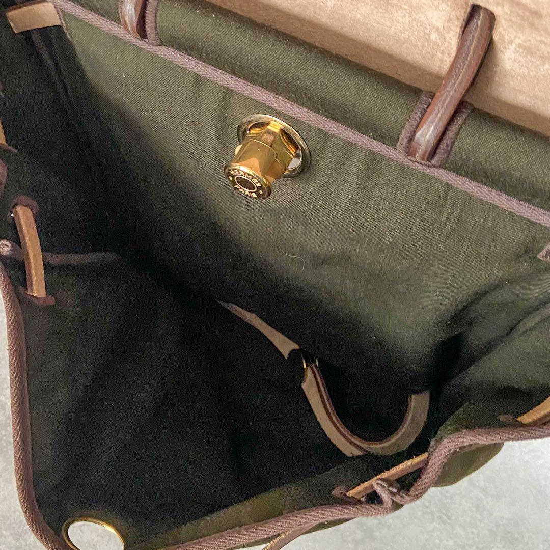 エルメス エールバッグアド リュックサック □G カデナ カギ クロシェット