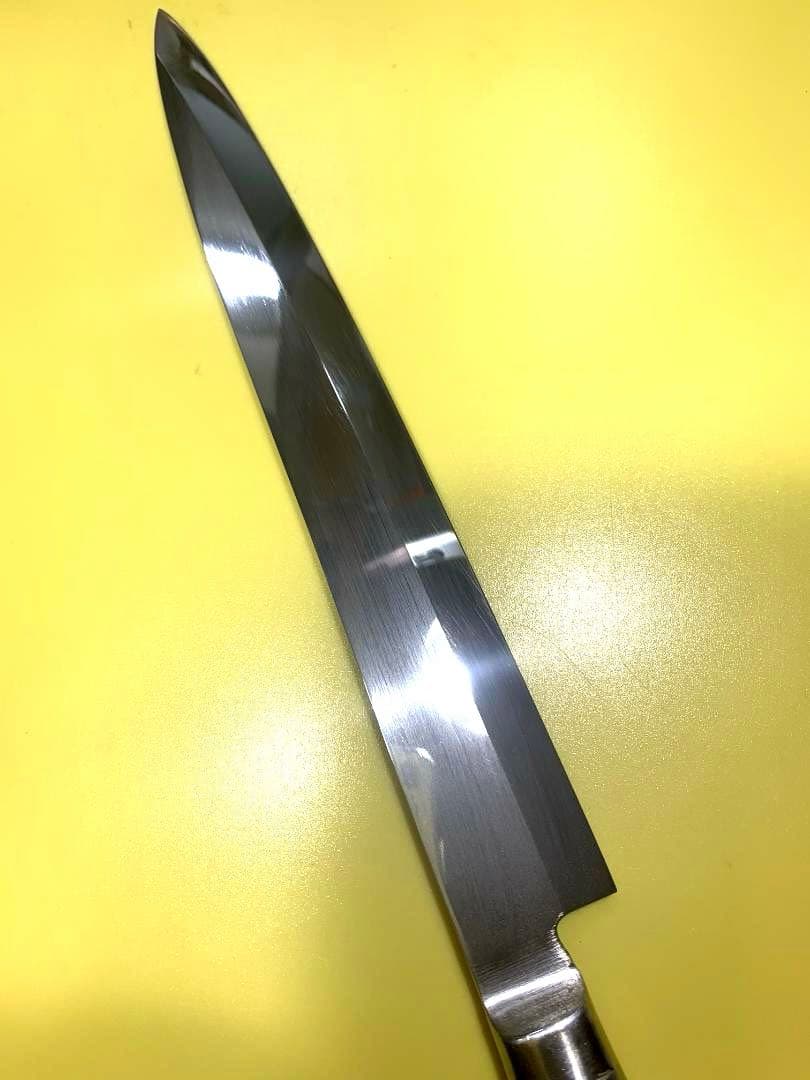 實光　柳刃包丁　H-INOX　モリブデンバナジウム鋼　刃渡り24cm