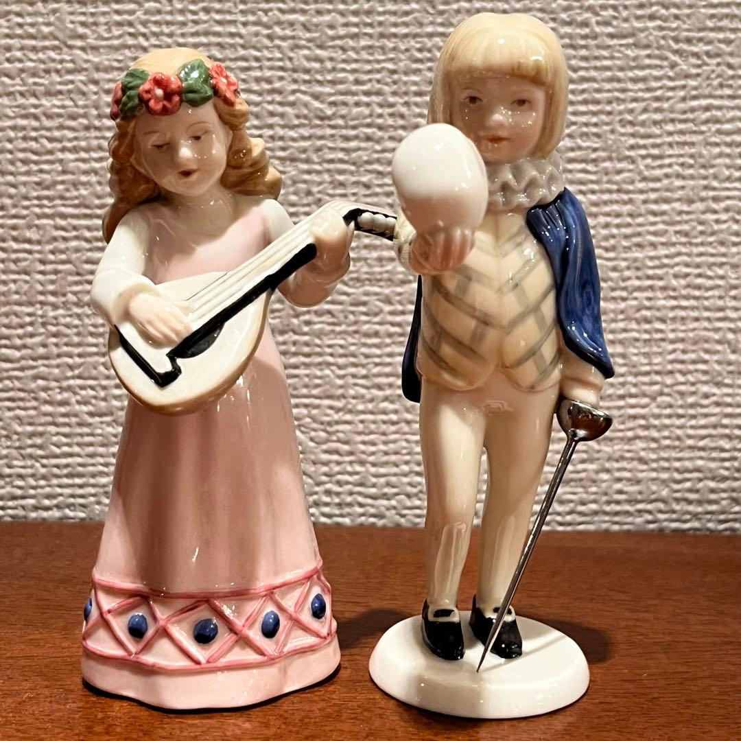 ハムレット　オフィーリア　ロイヤルコペンハーゲン　美品　人形　陶器　フィギュリン